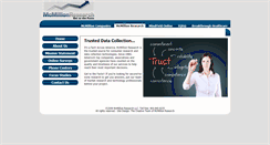Desktop Screenshot of mcmillionresearch.com